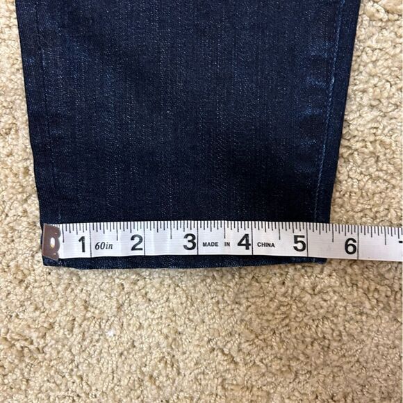 🆕 Edwin Pixie 9” Mid‎ Rise Skinny Jeans Color Legend Size 30 BIN M - Picture 11 of 12